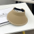 Children Sun Hat with Wide Brim Summer Outing Sun Protection UV Protection Male and Female Parent-Child Topless Hat Korean Fashion Sun
