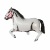 New Cartoon Animal Aluminum Balloon Galloping Horse-Shaped Balloon Children's Birthday Party Decoration Balloon