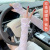 Summer Outdoor Sun Protection Viscose Fiber Oversleeve Ladies Bow Long Ice Sleeve Summer Pearl Arm Sleeve Wholesale