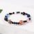 Wish New Universe Galaxy Solar System Eight Planets Bracelet Guard XINGX Natural Stone Beaded Bracelet