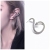 New Spirit Snake Winding Ear-Hanging Snake-Shaped Earrings Fashion Personality All-Match Niche S825 Silver Pin Earrings Female Fashion Cool