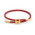 Wire Rope Bracelet 3D Hard Pure Gold Accessory Rope Bracelet Adjustable H Bracelet Titanium Steel Waterproof Bracelet