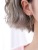 S925 Long and Simple All-in-One Elegant Fairy Female Bow Ear Line Fresh Sweet Mori Eardrop Earring