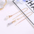 Style Hot Sale Earrings New Simple Fresh Earrings Pearl Tassel Hanging Earrings Long Asymmetric Earrings Wholesale