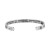 SOURCE Factory Wholesale Lettering Whose Daughter Mother Arrow Opening Titanium Steel Bracelet