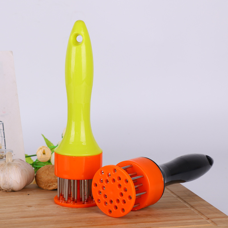 厂家直销轻巧方便24针牛肉针家用不锈钢肉锤松肉锤打肉锤砸肉锤