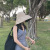 Beautiful ~ UV Vinyl Air Top Sun Protection Hat Female UV Protection Face Cover Sun Hat Female Summer Big Edge Sun Hat