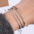 Cross-Border New Arrival Moss Password Beaded Bracelet Support Letters with Hand-Woven DIY Creative Ornament