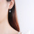 Moissanite Stud Earrings for Women Moissanite Earrings 50-Square Bag Eardrops Seiko Quality Factory Direct Sales