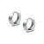 Love Lodge S925 Silver Korean Style Simple Brushed Design round Ear Clip Female Temperament Frosted Sweet Ear Ring E1427