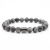 New Cross-Border Hot Sale Black Stone Tiger Eye Beads Bracelet Stone Bracelet Magnetic Bracelet