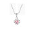 S925 Sterling Silver Light Luxury Clover Hot Girl Necklace Female Zircon Pendant Mother's Day Gift All-Matching Clavicle Chain Jewelry