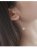 S925 Sterling Silver Stud Earrings Korean Style Stylish Water Drop Zircon EAR Thread Women's Earrings