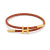 Wire Rope Bracelet 3D Hard Pure Gold Accessory Rope Bracelet Adjustable H Bracelet Titanium Steel Waterproof Bracelet