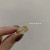 INS Cool Style Roman Numerals Hollow Opening Ring Simple Advanced Retro Easy Matching Forefinger Ring Joint Ring Female