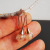 Handmade Dandelion Glass Ball Ear Hook Small Teardrop Earrings Crystal Ball Earrings Ear Hook Ear Hook Girlfriend Gifts