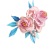 Ancient Style Han Chinese Clothing Headdress Imperial Concubine Hair Accessories Tang Style Rich Peony Flower Hair Plug