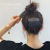 Dongdaemun Shredded Hairpin Back Head BB Clip Ins Simple All-Match Bang Clip Internet Celebrity Side Clip Black Clip