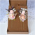 Amazon Hot Bridal Headdress Dried Flower Rose Three-Piece Set Wind Color Flower Handmade Woven Hair Accessories Wedding