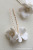 Y 2023 Ceramic Flower Hairpin Hairpin 5cm Large Ceramic Flower Bridal Headdress Beautiful White Hair Accessories