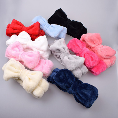 Wash Headband European and American Women's Wash Facial Mask Hair Band Beauty Headband Cute Head Accessories Hair Cover