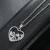 Love Swan Pendant Set Temperament Clavicle Chain Pendant Stainless Steel Peach Heart Clavicle Chain Jewelry Set
