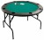 Wooden 10 Seat Folding Texas Hold'em Poker Table With Low Pr