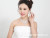 Korean Bridal Necklace Wholesale Leaf Bridal Necklace Earrings Jewelry Three-Piece Set Wedding Accessories Suit