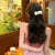 Flower Fairy Barrettes Female Back Head Grip 2022 New Shark Clip Hair Claw Hair Accessories Headdress Clip Hairpin