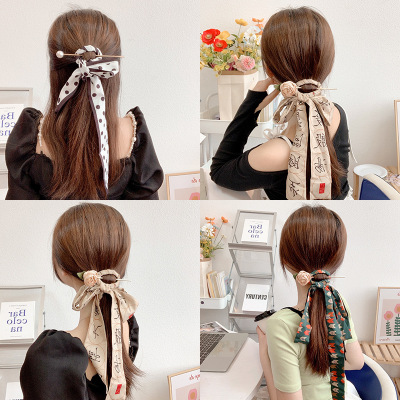 French Style Vintage Headwear Han Chinese Clothing Hair Accessories Ribbon Cheongsam Bandeau National Style Hairpin