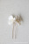 Y 2023 Ceramic Flower Hairpin Hairpin 5cm Large Ceramic Flower Bridal Headdress Beautiful White Hair Accessories