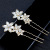 Simple Rhinestone Small Flower Bridal Hairpin Wedding Headdress Wedding Hair Accessories Ornament Wedding Headdress