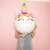 New Cartoon Colorful Unicorn Head Balloon Wedding Arrangement Balloon Children's Birthday Party Aluminum Film Balloon Decoration