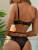 2022 European and American New Arrival Hot Sale Sexy Seduction Women's Hollow out See-through Three-Point Sexy Lingerie