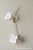 Y 2023 Ceramic Flower Hairpin Hairpin 5cm Large Ceramic Flower Bridal Headdress Beautiful White Hair Accessories