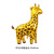 Cross-Border New Arrival Medium Giraffe Leopard Sausage Dog Aluminum Balloon Children's Birthday Party Decoration Layout Balloon