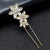 Simple Rhinestone Small Flower Bridal Hairpin Wedding Headdress Wedding Hair Accessories Ornament Wedding Headdress