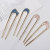 Same Style Metal Hairpin Shell Paper Updo Pin Ins Internet Celebrity Same Style U-Shaped Alloy Hair Accessories Iron