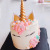 Cross Border Hot Sale Unicorn Ornaments Cake Decorative Headdress Birthday Party Layout Props Performance Ornament