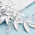 Wedding Accessories Refined Grace Crystal Flower Hair Comb Alloy Leaf Diamond Hair Comb Banquet Party Dress Headdress