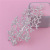 Headdress Luxury Full Diamond Rose Flower Rhinestone Updo Hair Plug Comb Wedding Hair Accessories Factory Direct Sales