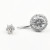 European and American Human Body Piercing Accessories round Zircon Navel Stud Silver Navel Accessories Factory Wholesale