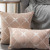 Cross-Border Ins New Chenille Woven Large Rhombus Pillow Cover Bedside Backrest Back Cushion Simple Sofa Pillow