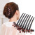 New Fashion Simple Crystal Flowers Hair Comb Hair Clasp Female Retro Natural Seven Teeth Hair Comb Updo Hair Accessories