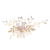Korean Bridal Headdress EBay Amazon Hot Wedding Dress Pearl Hair Comb Alloy Flower Shell Wedding Accessories