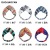 Cross-Border European and American Printed Plaid Headband Colorful Elastic Hair Band Bohemian Elastic Wide Brim Women's Hair Accessories