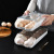 Direct Supply New Rolling Egg Storage Box Refrigerator Egg Roller Kitchen Preservation Storage Box Egg Storage Box