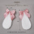Dropshipping Lolita Girly Lolita Bow Lo Niang Lop Eared Rabbit Ear Barrettes Side Clip a Pair of Hairclips Headdress