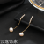Factory Direct Sales Earrings Pearl Earrings Zircon Pearl Earrings