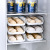 Direct Supply New Rolling Egg Storage Box Refrigerator Egg Roller Kitchen Preservation Storage Box Egg Storage Box